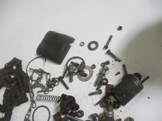 ZÜNDAPP 200 Norma DB204 Schraubensatz Kleinteile Konvolut Schrauben Halter - Bild 2