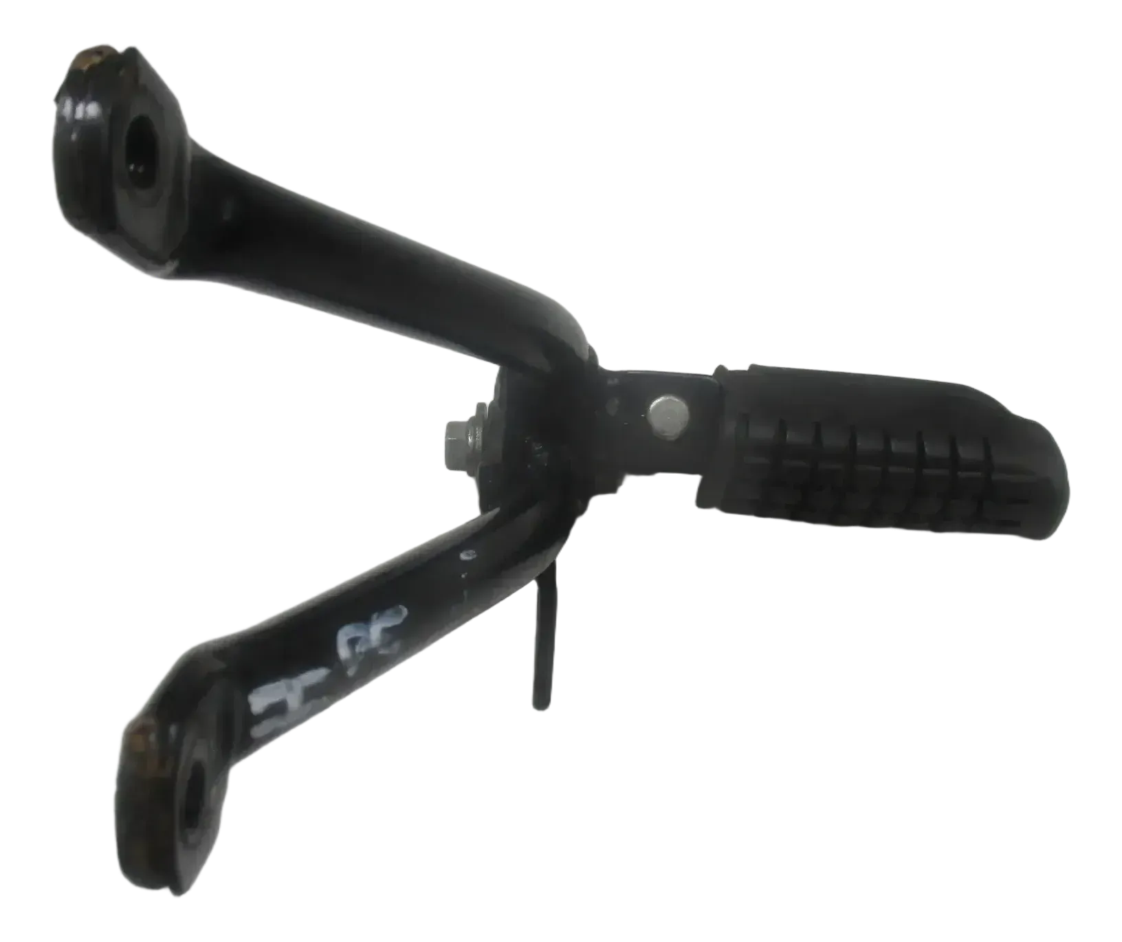 1. Honda CBF 125M JC40 Fußrastenhalter mit Fußraste hinten rechts - Bild 1