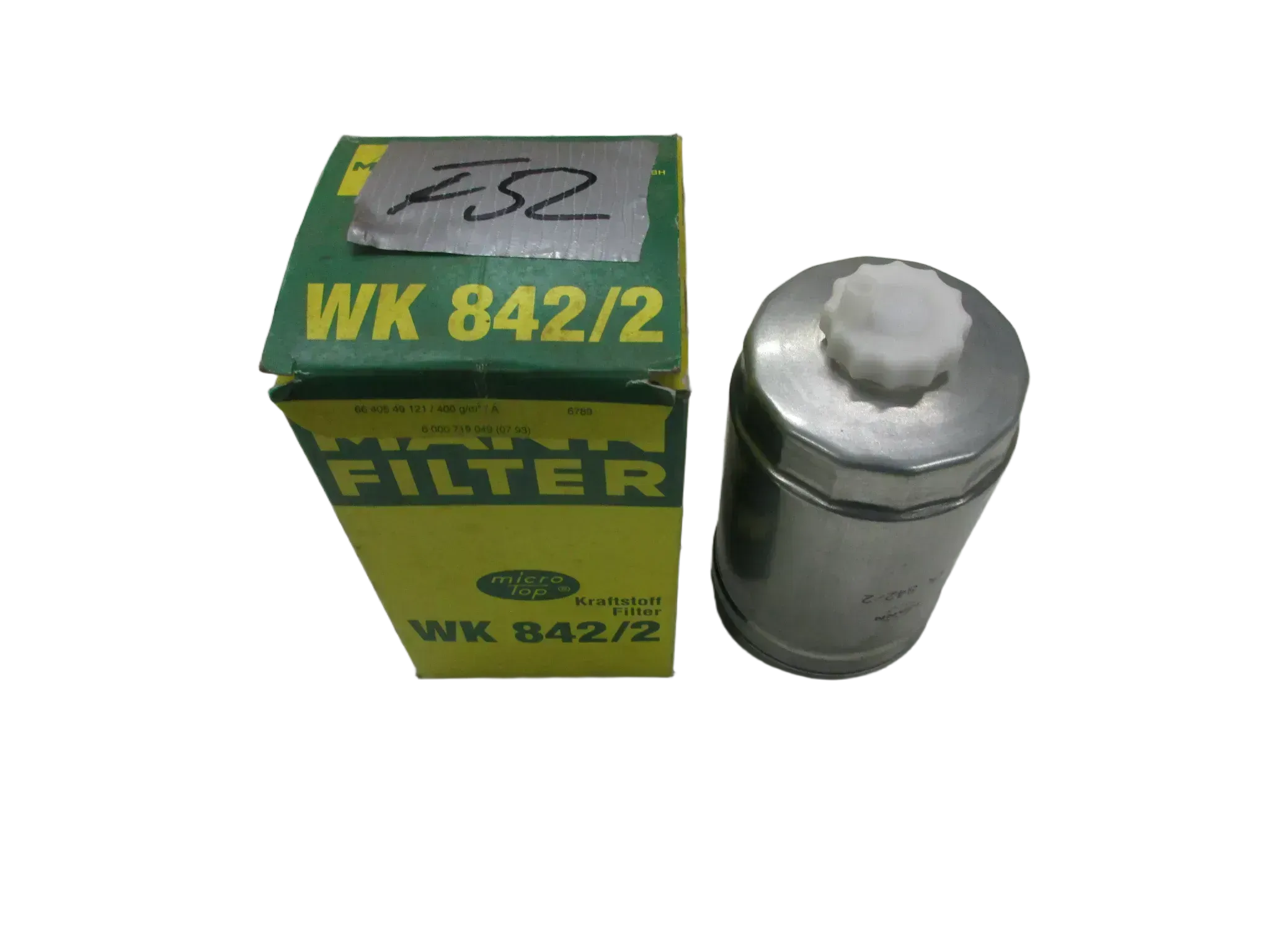 F52 Mann Audi 80_100 Dieselfilter WK 842/2 Motor Kraftstofffilter Motor - Bild 1