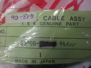 E1364 Suzuki GSX 250_400 E Gaszug Gaszugseil 58200-44100 bowdenzug throttle cable - Bild 4