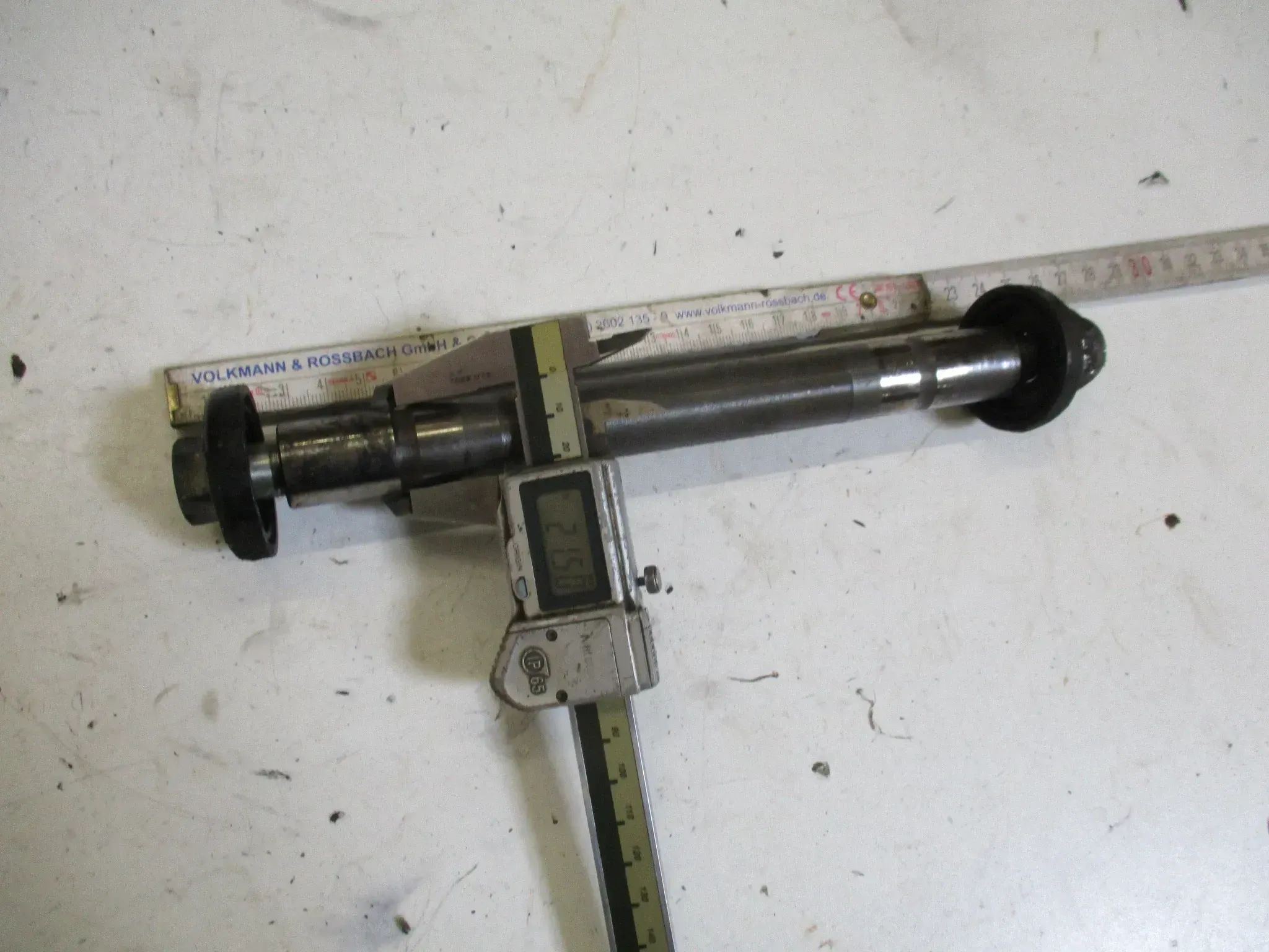 4. Honda XL 250 K4 S SL Bj.77 Schwingenachse 260x14 mm Schwinge axle swing arm - Bild 1