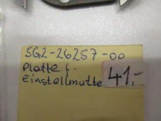 D2358 Yamaha XJ 750 Scheibe ET 5G2-26257-00 stopper vorne unten Motor - Bild 2