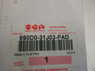 E1632. Suzuki DL 1000 A Aufklebersatz Emblem 990D0-31J03-PAD Tank Aufkleber - Bild 5