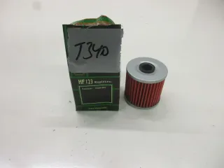 T340. Kawasaki KL 250 KZ 250 Ölfilter Motor Ersatzfilter Motorölfilter HF 123 - Bild 1