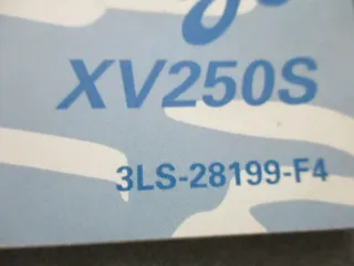 Yamaha XV 250 S Manuel du Proprietaire Bordbuch Fahrer-Handbuch Bedienungsanleitung - Bild 4