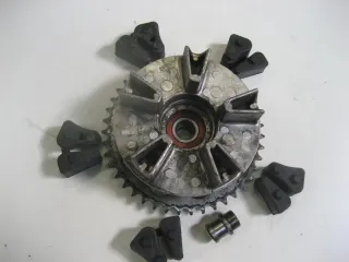 3. HONDA CBR 1000 F SC21 KETTENRADTRÄGER MIT RUCKDÄMPFER ANTRIEBSGUMMI GUMMI - Bild 2
