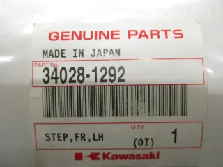 R516 Kawasaki Z 440 A_550 C Fußraste vorne links 34028-1292 - Bild 2