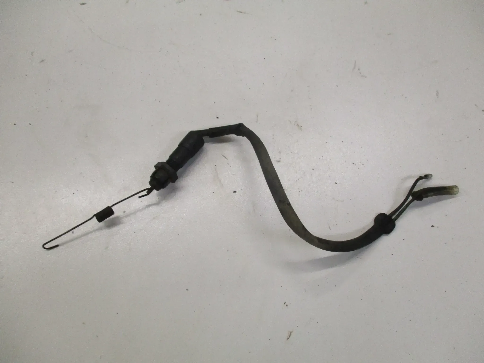 4. Honda XL 250 K3 S SL Bj.78 Bremslichtschalter 6V hinten Feder - Bild 1