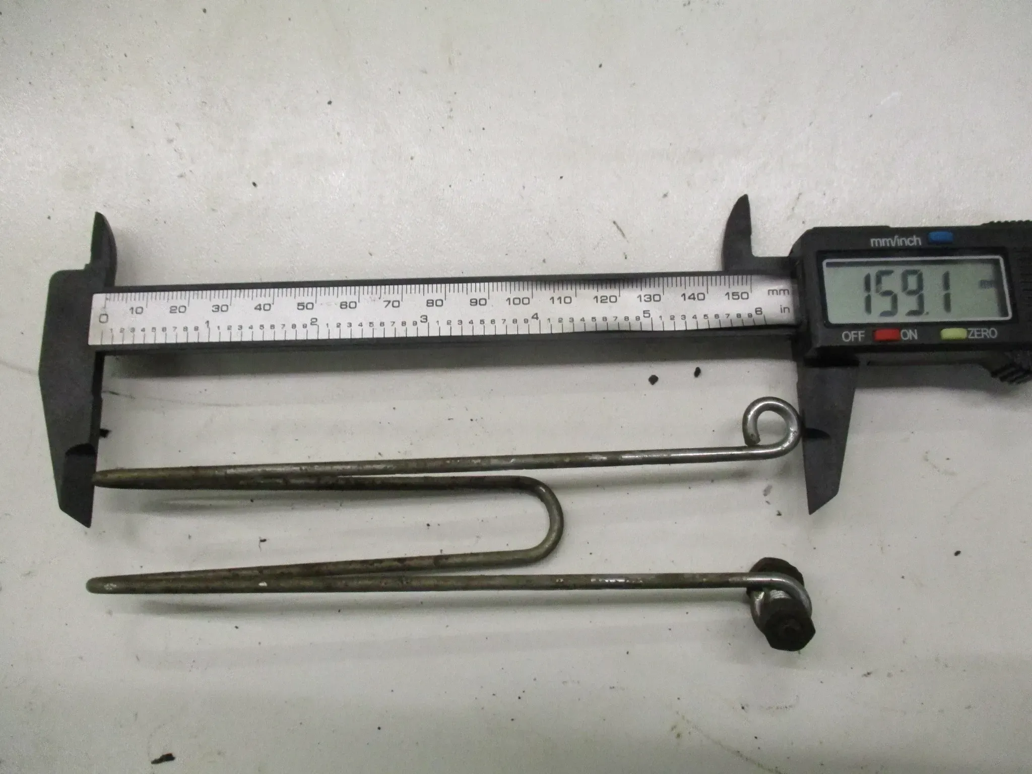 4. Honda XL 250 K3 S SL Bj.78 Wellenführung Tachowelle Bremszug - Bild 1