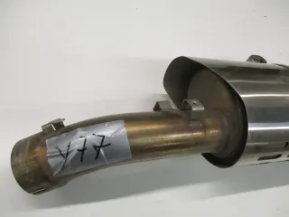 Y77 BMW R 1200 GS Bj. 04-12 Auspuff links 7712864 Schalldämpfer - Bild 2