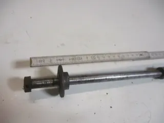 Suzuki TS 250 Steckachse 15 mm Achse hinten axle rear - Bild 3
