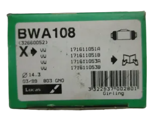 F89 VW Plol II Bremszylinder hinten 32660052 Radbremszylinder Bremse - Bild 5