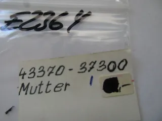 E2364 Suzuki DR 400_500 Mutter Kissen hinten 43370-37300 Bremszange - Bild 4