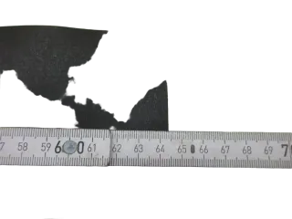 F115 VW Sharan Schutzfolie Einstiegsleiste rechts 7MO-853-804-B-B41 Aufkleber - Bild 2