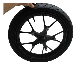 Suzuki GSX-S 125 WDLO Felge vorne 2,15x17 Zoll Vorderrad rim front - Bild 1