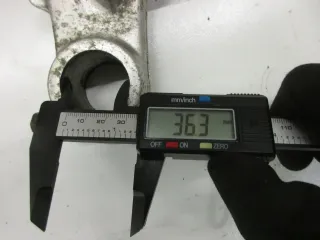 2. Honda XL 600 RM_LM PD 04 Gabelbrücke Gabel unten Gabelbrille Standrohr fork - Bild 4