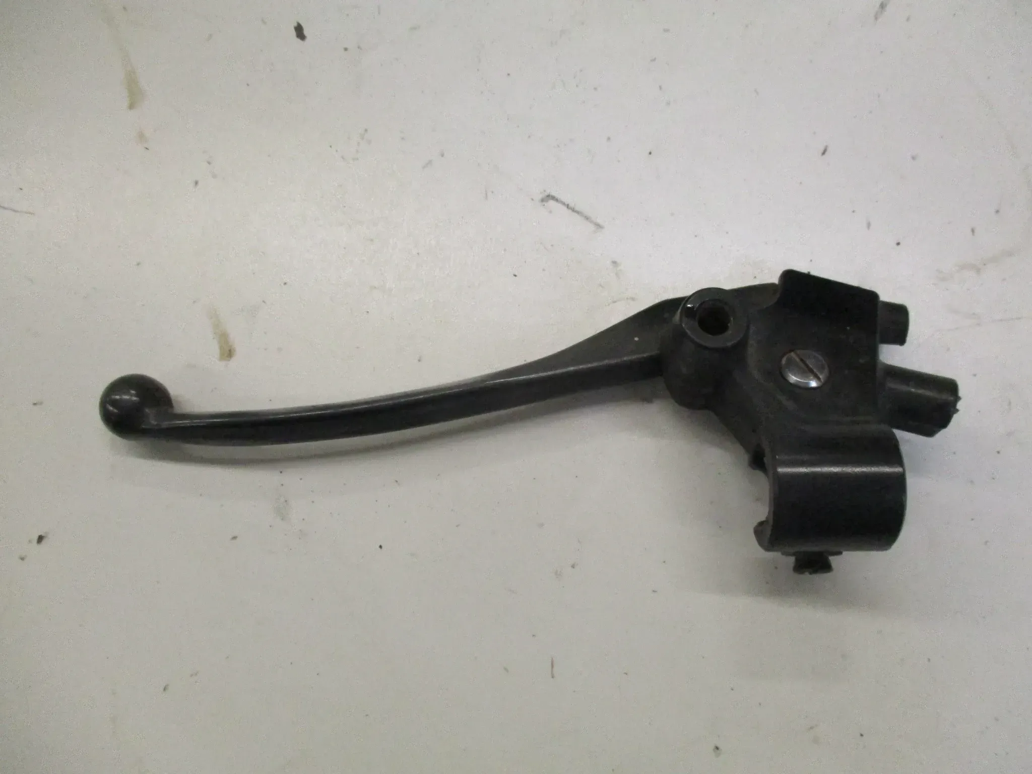 3. Honda GL 1100 SC02 Goldwing Kupplungshebel Kupplungshebelhalter Armatur vorne links - Bild 1