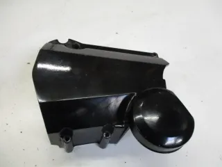 3. Kawasaki ZR-7 S ZR750F Ritzelabdeckung Motordeckel links Kettenschutz cover - Bild 1