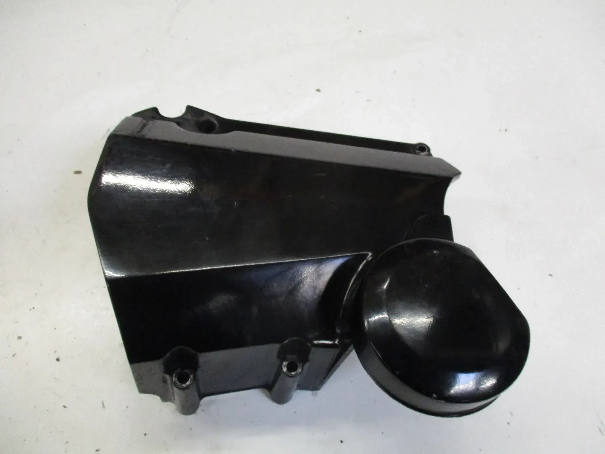 3. Kawasaki ZR-7 S ZR750F Ritzelabdeckung Motordeckel links Kettenschutz cover - Bild 1