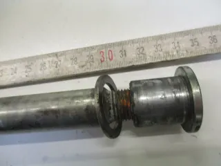 2. Kawasaki ZZR 1100 D ZXT10D ZZ-R Steckachse hinten 20x330 mm Achse axle rear - Bild 4