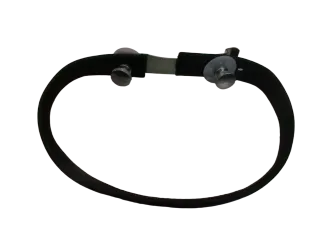 J504 Harley Davidson Fat Boy FLFB FLFBS Lederband 600 mm Sitzbank Verschraubung Lederriemen Fender - Bild 2