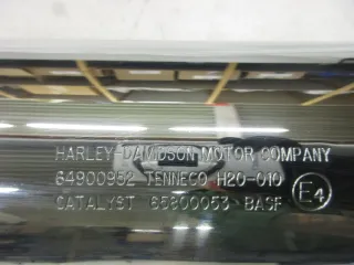 J715 Harley Davidson Touring Auspuff Schalldämpfer 64900952 Endtopf Auspuffendtopf - Bild 5