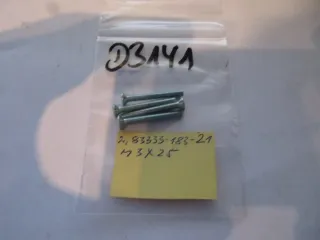 D3141 Yamaha RD 50 YCS1 Schrauben Blinker 183-83333-21 M3x25mm bolt - Bild 1