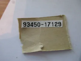 D3164 Yamaha TDR 125 FZ6 Sprengring 93450-17129 Bolzen Kolbenbolzen Sicherung - Bild 4