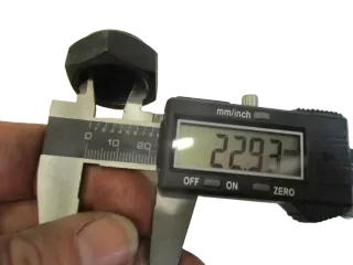 3. Honda XL 600 V PD06 Transalp Lenkkopflager Mutter SW30 - Bild 5