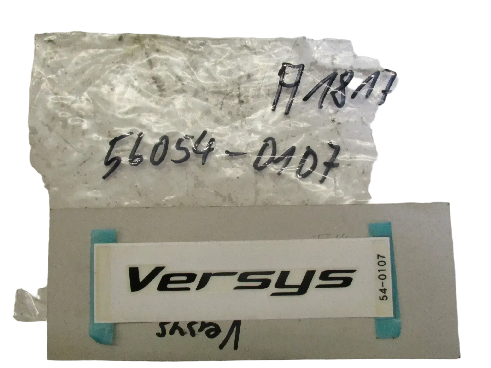 A1817 Schriftzug Kawasaki KLE 650 Versys Aufkleber 56054-0107 Label - Bild 1