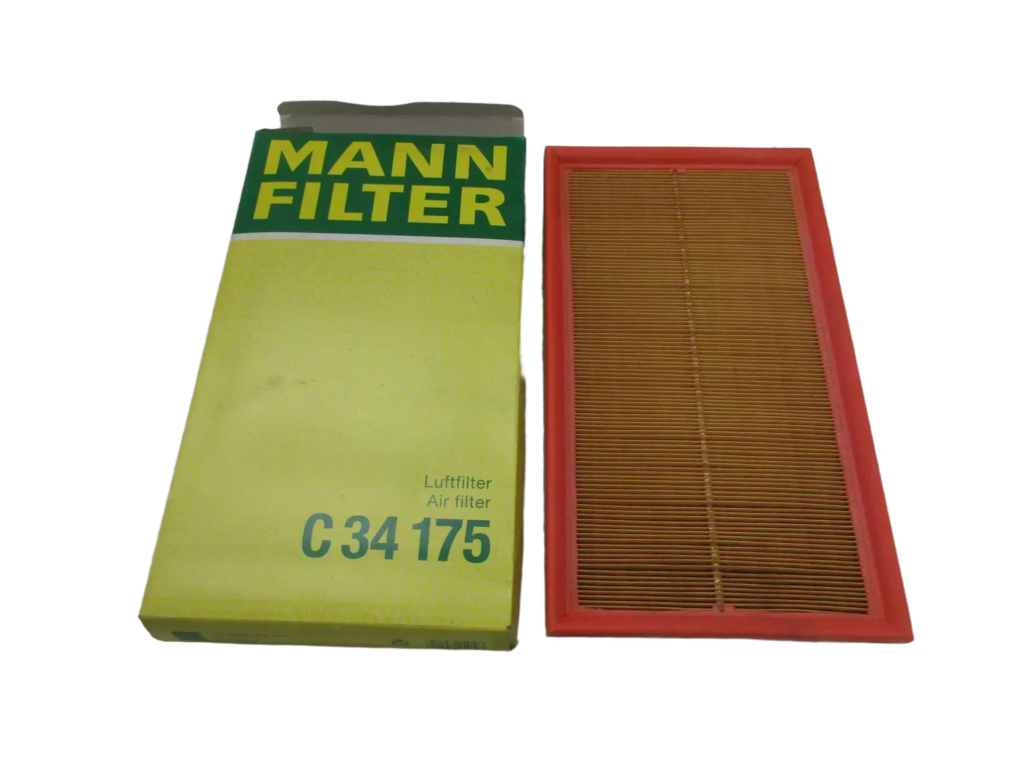 F9 Mann Mercedes E200_220 Ersatzfilter C34175 Luftfilterkasten Motorluftfilter - Bild 1