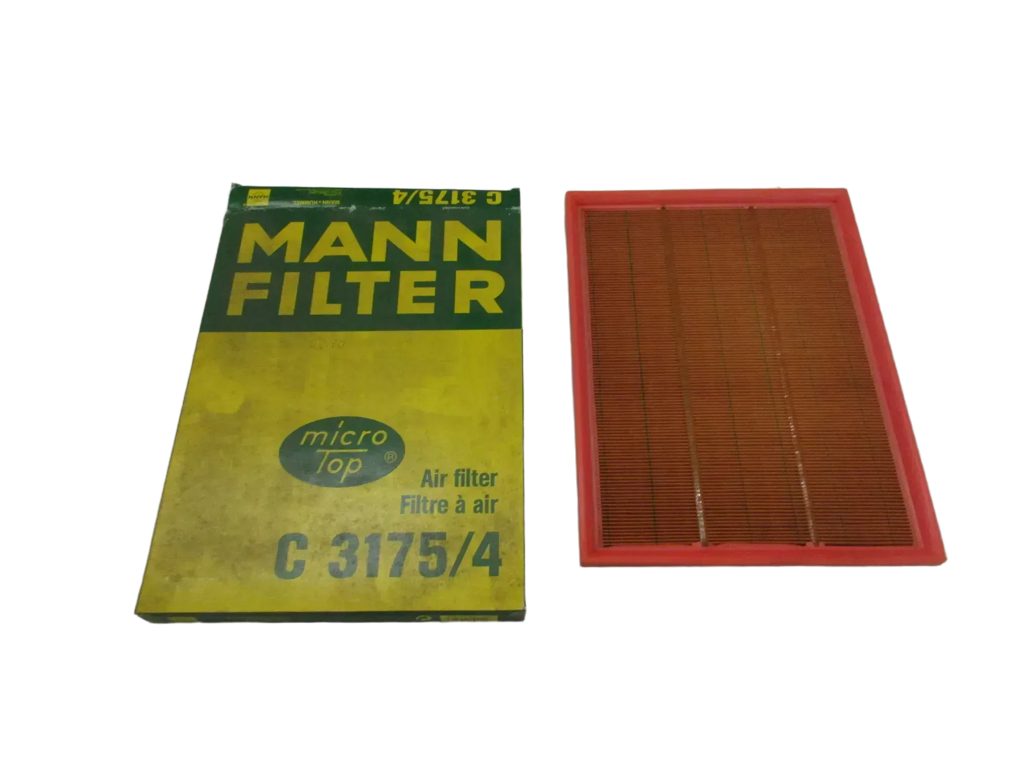 F12 Mann Opel Astra Ersatzfilter C3175/4 Luftfilterkasten Motorluftfilter - Bild 1
