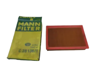 F15 Mann Skoda Seat Ersatzfilter C28136/1 Luftfilterkasten Motorluftfilter - Bild 1