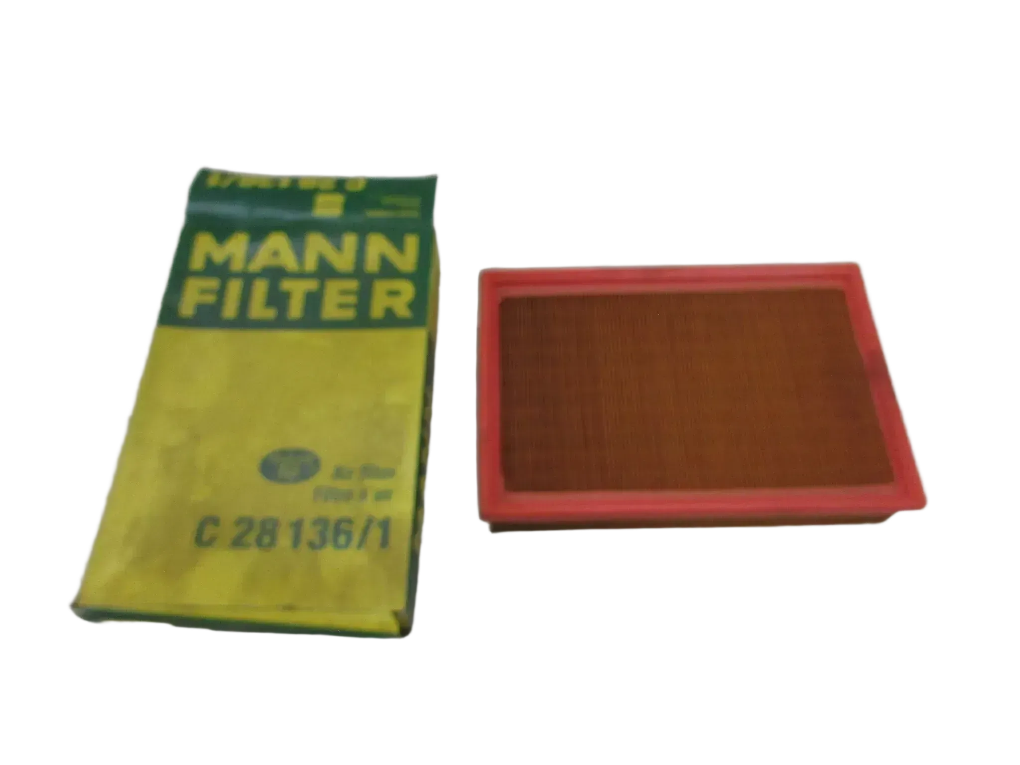 F15 Mann Skoda Seat Ersatzfilter C28136/1 Luftfilterkasten Motorluftfilter - Bild 1