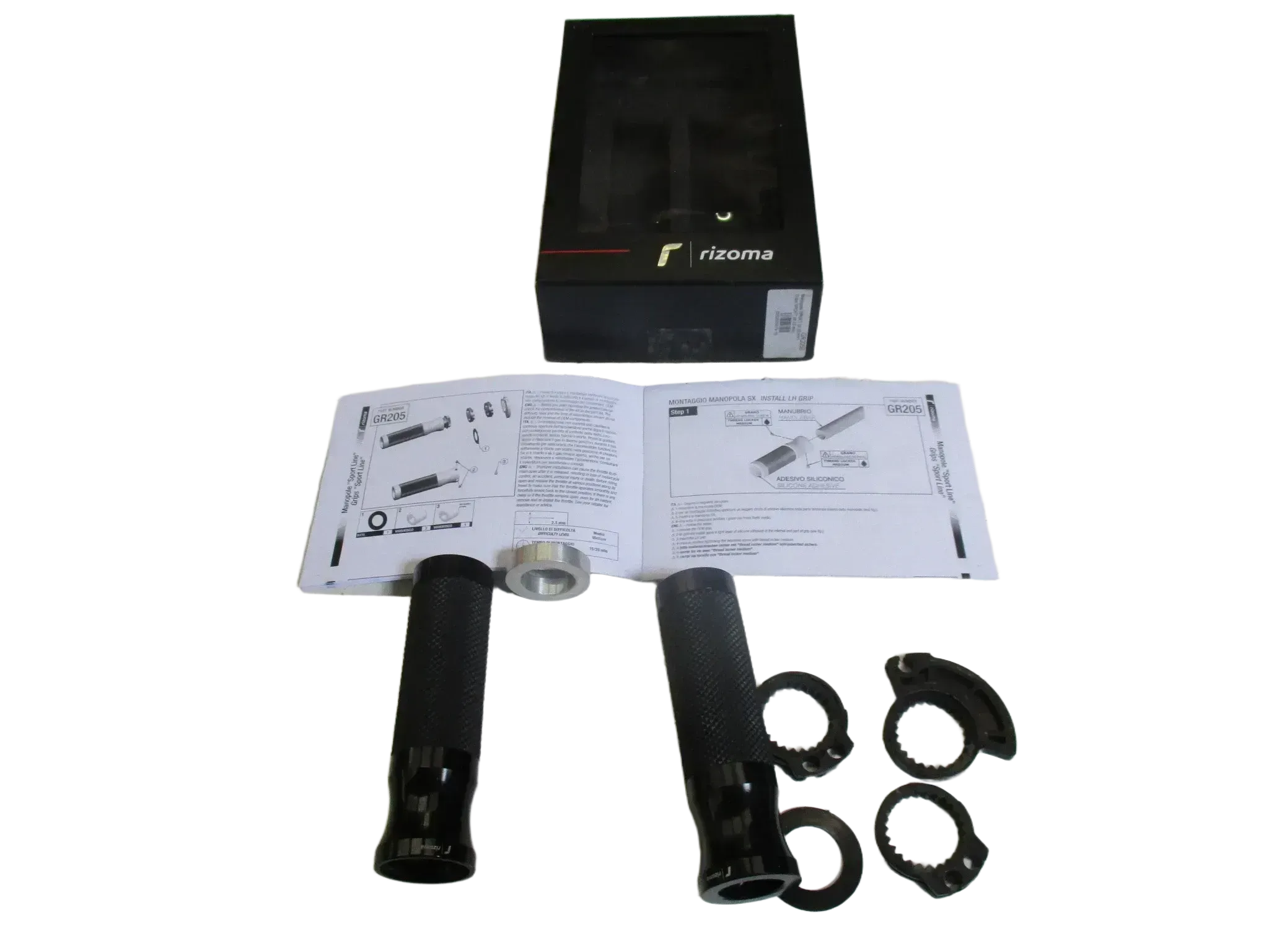 A1769 Kawasaki Z 1000 SX Gasgriff Drehgasgriff Rizoma Griffset - Bild 1