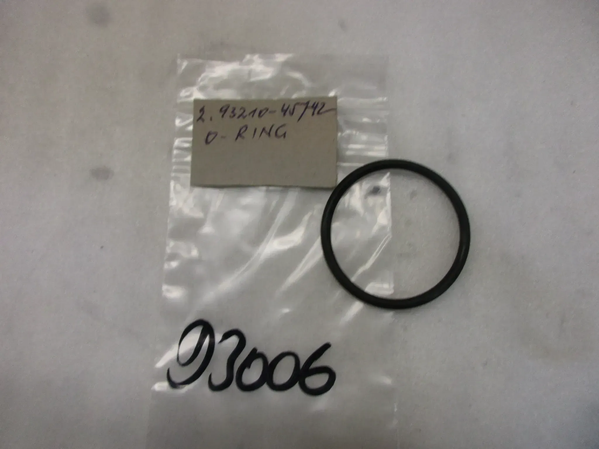 D3006 Gummi Yamaha YFZ 350 YZ 125 Dichtung Auspuff 93210-45742 O-Ring Krümmer - Bild 1