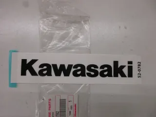A1729 Kawasaki ER-6F EX650C Aufkleber Verkleidung Emblem 56052-0782 Dekor Original - Bild 2