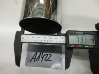 A1422 Yamaha XV 535_750_1100 Auspuff Tapered Endkappe Endtopf Zubehör - Bild 6