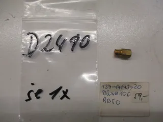 D2490 Yamaha DT 80 LC_TY 125 Hauptdüse ET 137-14143-20 Vergaserdüse Vergaser - Bild 1