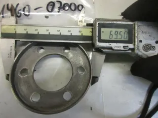 E1009. Suzuki RV 50_90_125 Adapter Platte Motor 70 mm Befestigung - Bild 4