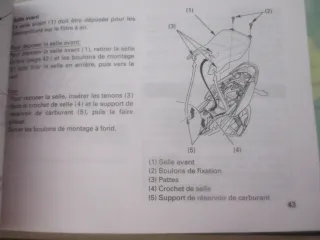 Honda CBF 125M JC40 Handbuch Bedienungsanleitung Fahrerhandbuch - Bild 4