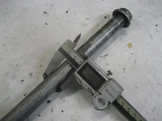HONDA XL 1000 V VARADERO SD02 STECKACHSE HINTEN ACHSE 20 mm AXLE REAR - Bild 2