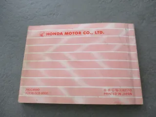 Honda NH50_80 Lead ET 00X36-GC8-6000 Bordbuch Fahrer-Handbuch Bedienungsanleitung - Bild 4