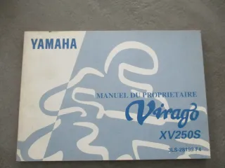 Yamaha XV 250 S Manuel du Proprietaire Bordbuch Fahrer-Handbuch Bedienungsanleitung - Bild 1