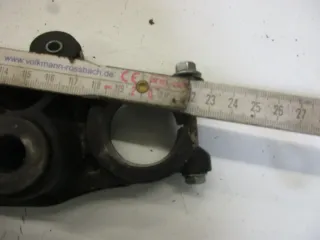 Honda FT 500 PC07 Gabelbrücke Gabelbrille oben Gabel Standrohr fork - Bild 5