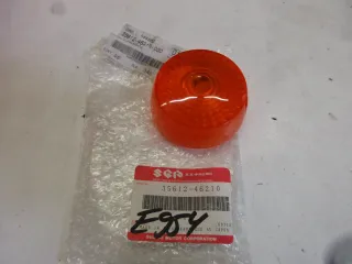 E954. Suzuki GP 100_125 Blinkerglas Ersatzglas 35612-46210 Blinker vorne - Bild 1