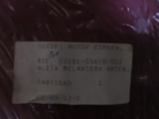E201. Suzuki CP 50 CH Fender 53181-03A10 vorne Kotflügel Spritzschutz Verkleidung - Bild 6