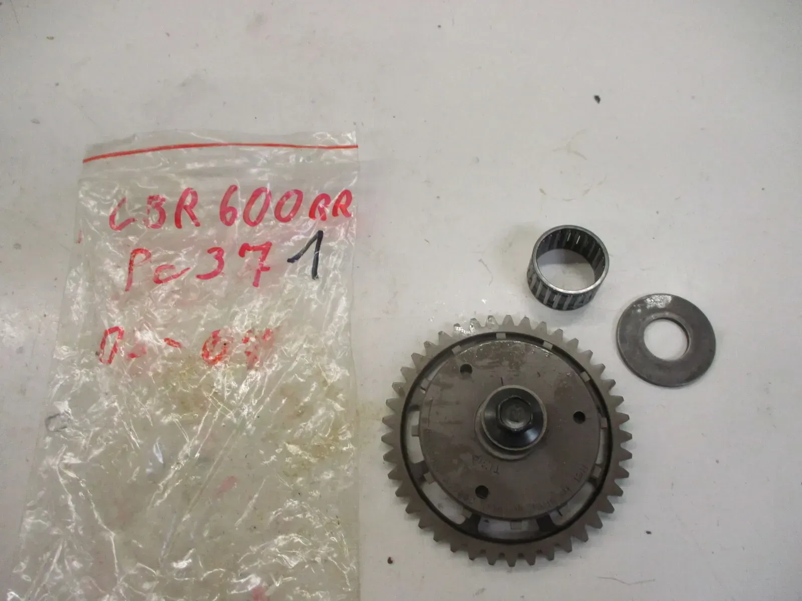 Anlasserfreilauf #1 Freilauf 1. Honda CBR 600 RR PC 37 Getriebe Zahnrad Anlasser - Bild 1