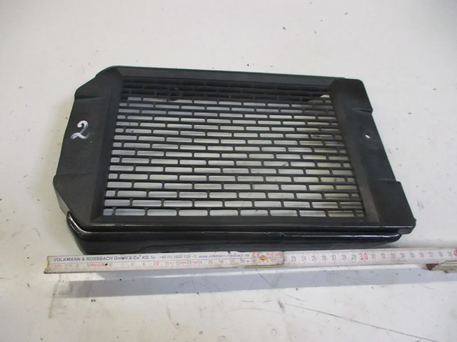 1. Kawasaki EN 500 EN500A Kühlerverkleidung (2) Kühlergrill Verkleidung vorne un - Bild 1