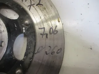 Honda CB 250 G CJ_T Bj.76 Bremsscheibe vorne 7,06 mm brake disc front - Bild 3
